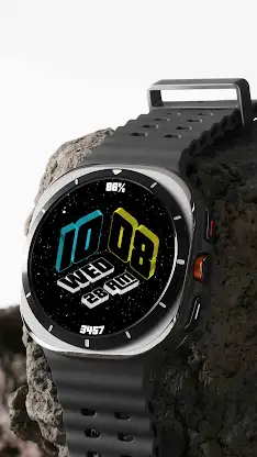 Galaxy 3D Watch Face screenshot 1