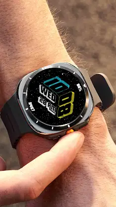 Galaxy 3D Watch Face screenshot 7