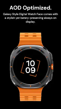 Galaxy Digital Watch Face screenshot 5