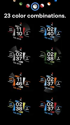 Galaxy Digital Watch Face screenshot 3