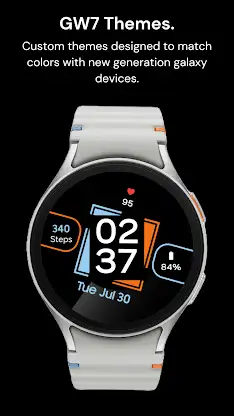 Galaxy Digital Watch Face screenshot 2