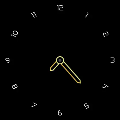 GEAR Weirdo Analog Watch Face screenshot 5