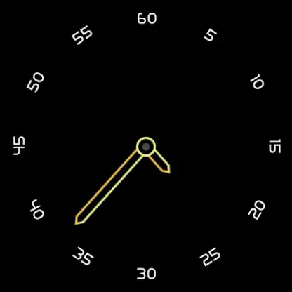GEAR Weirdo Analog Watch Face screenshot 6