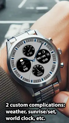 GM2 Analog watch face screenshot 4