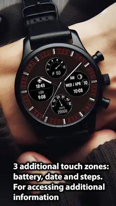 GM2 Analog watch face screenshot 5