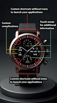 GM2 Analog watch face screenshot 8