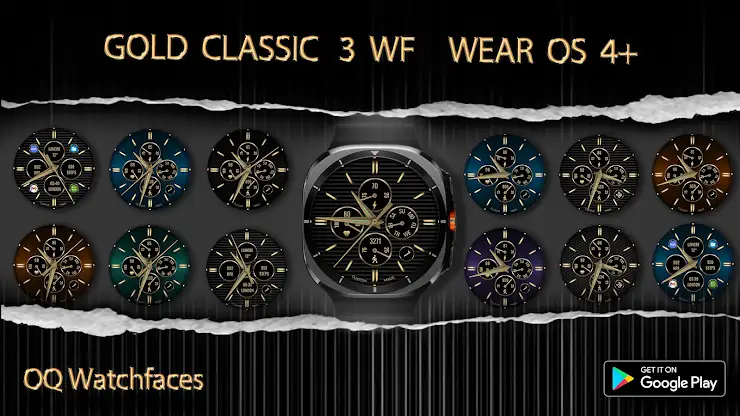 Gold Classic 3 WF Wear OS 5+ screenshot 7