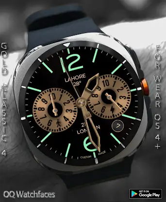 Gold Classic 4 Wear OS 5+ screenshot 3