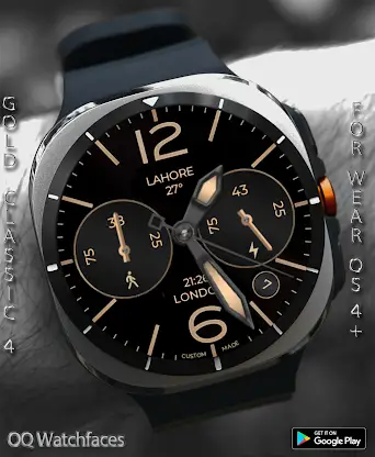 Gold Classic 4 Wear OS 5+ screenshot 2