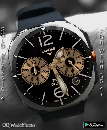 Gold Classic 4 Wear OS 5+ screenshot 4
