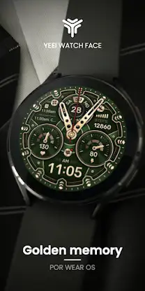 Golden memory: Watch Face screenshot 5
