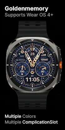 Golden memory: Watch Face screenshot 1