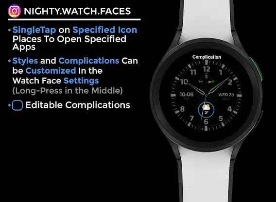 GP Night - watch face screenshot 6
