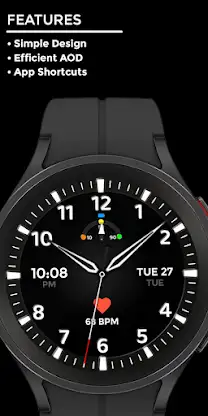 GP Night - watch face screenshot 2