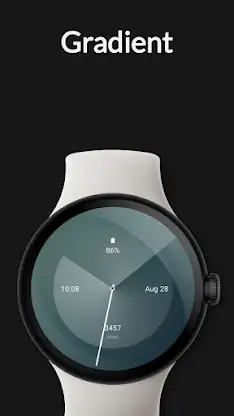 Gradient Watch Face screenshot 1