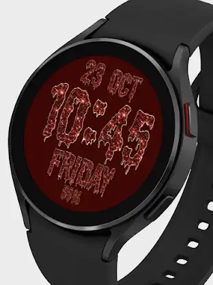 Halloween Women Watch Face screenshot 5