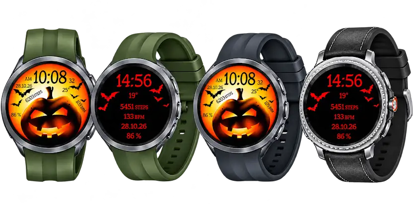 EY50 Halloween Watch Face screenshot 4