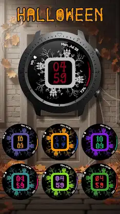 Halloween Watch Face screenshot 3
