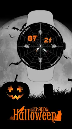 Halloween 2 Watch Face screenshot 4