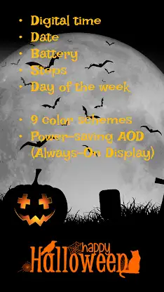Halloween 2 Watch Face screenshot 2