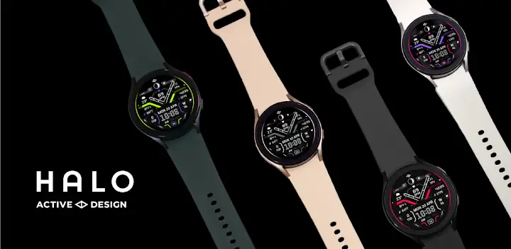 Halo Watch Face — Android app banner