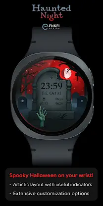 Haunted Night - Halloween face screenshot 2