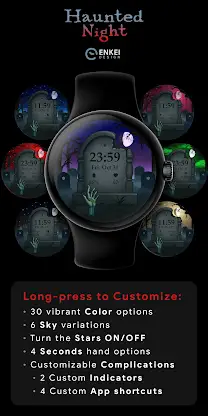 Haunted Night - Halloween face screenshot 3
