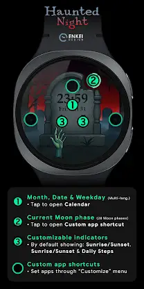 Haunted Night - Halloween face screenshot 5