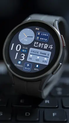 ZKin WatchFace 国风时辰养生（Wear OS） screenshot 5