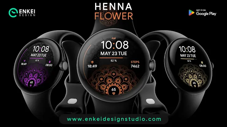 Henna Flower - colorful face screenshot 7