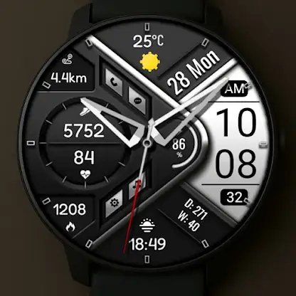 Lifopt Hybrid Watch Face screenshot 2
