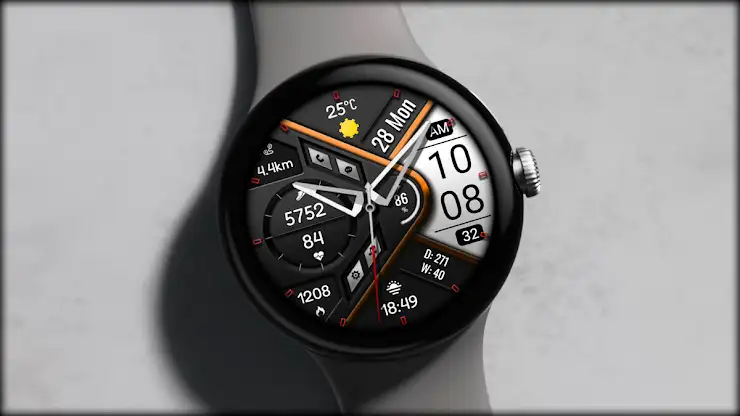 Lifopt Hybrid Watch Face screenshot 1