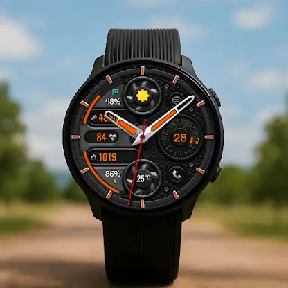 Digital Zyntra Watch Face screenshot 3