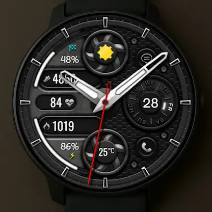Digital Zyntra Watch Face screenshot 4