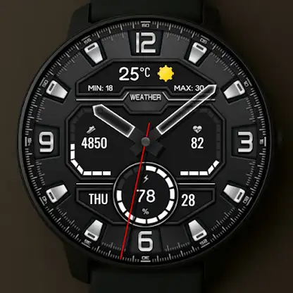 Digital Lifort Watch face screenshot 2