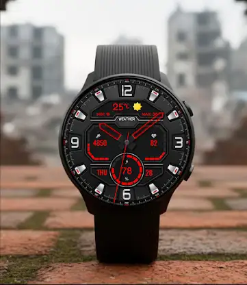 Digital Lifort Watch face screenshot 3