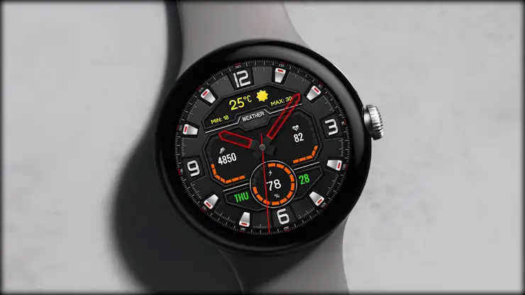 Digital Lifort Watch face screenshot 1