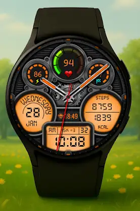 Hybrid Energon Watch Face screenshot 3
