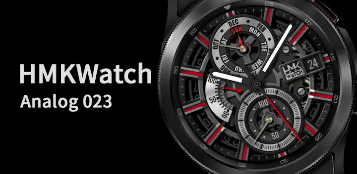 HMKWatch Analog 023 — Android app banner