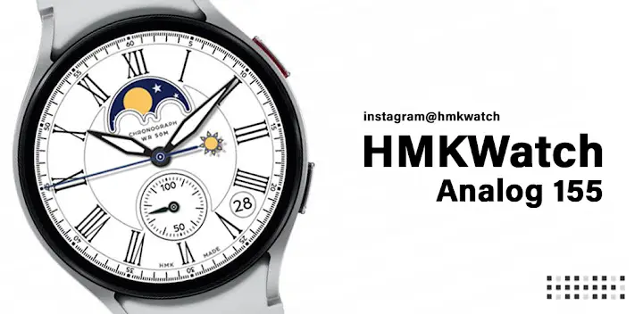 HMKWatch Analog 155 — Android app banner