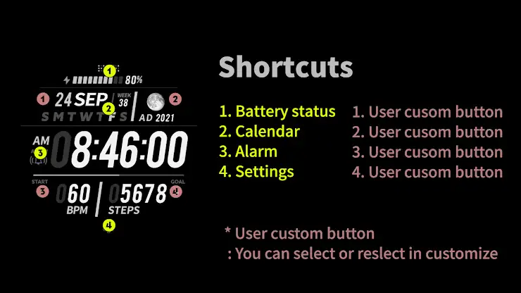 HMKWatch Digital 154 screenshot 3