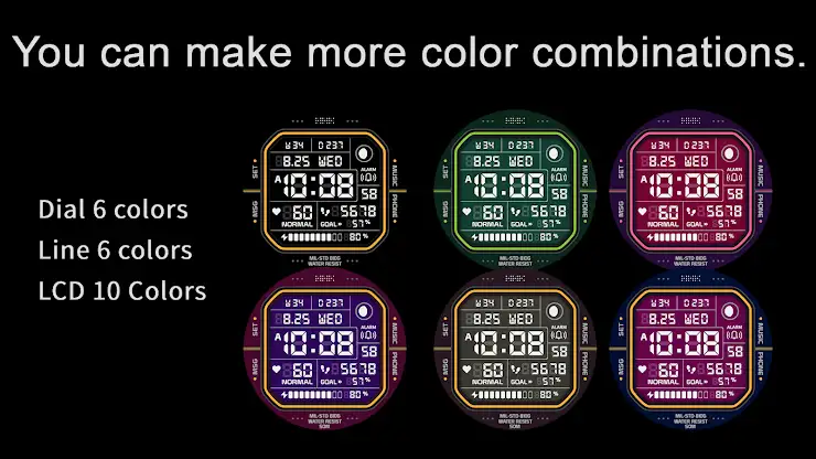 HMKWatch Digital 157 Invert screenshot 5
