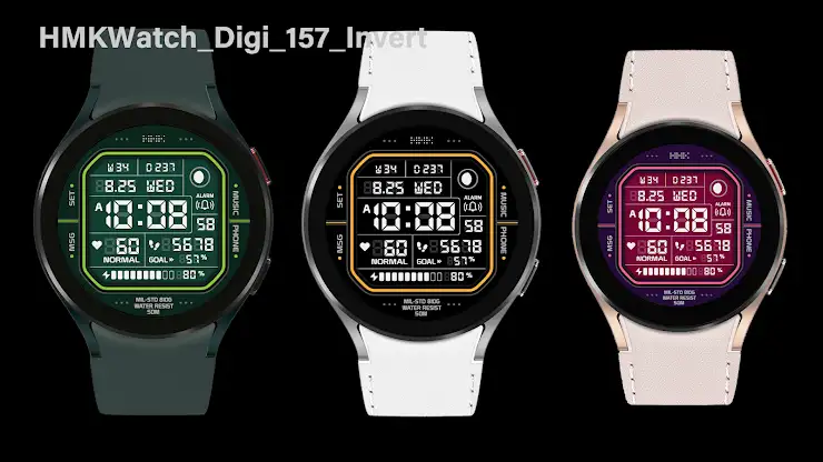 HMKWatch Digital 157 Invert screenshot 3