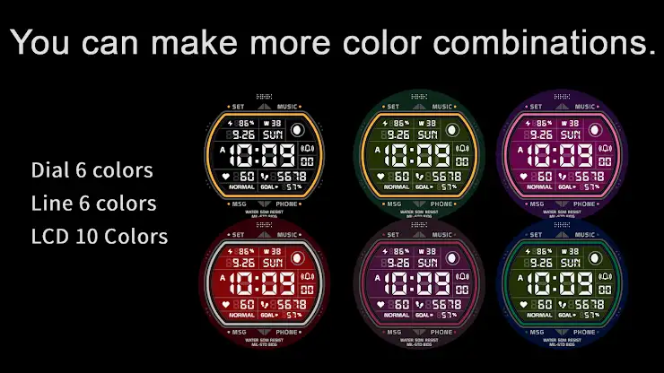 HMKWatch Digital 163 Invert screenshot 4