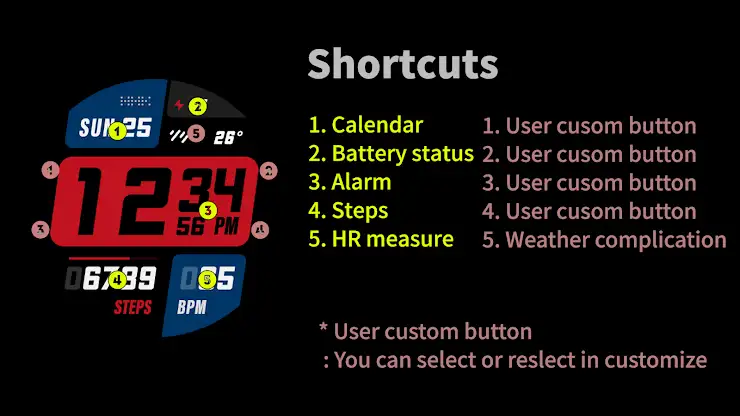 HMKWatch Digital 170 screenshot 3