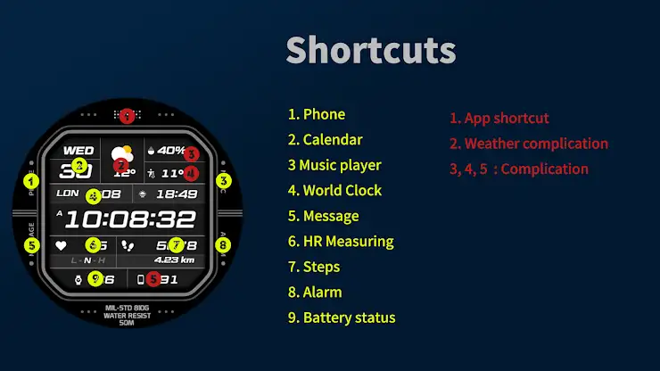 HMKWatch Digital 257 Invert screenshot 2