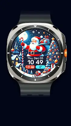 Holiday Santa Watch Face screenshot 4