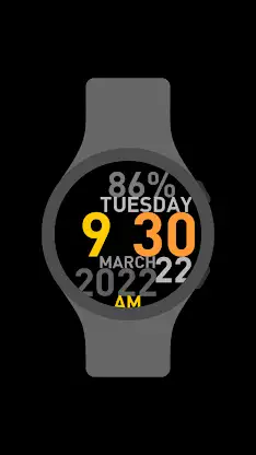 Huge Watch Face screenshot 1