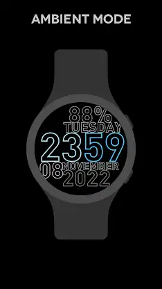 Huge Watch Face screenshot 8