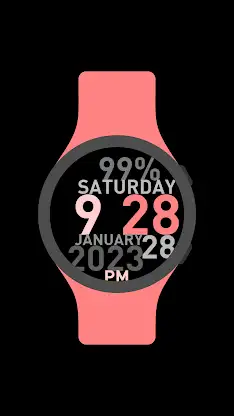 Huge Watch Face screenshot 3